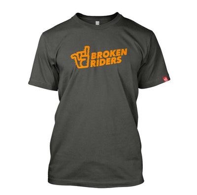Broken Riders Fast As F**k grey bamboo t-shirt